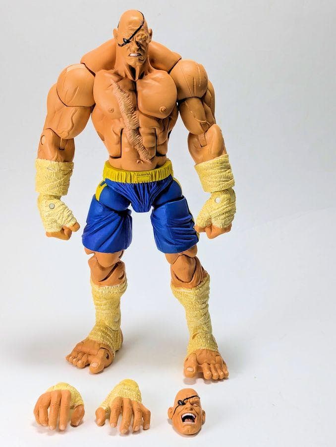 ソタ ストリートファイター アクションフィギュア サガット