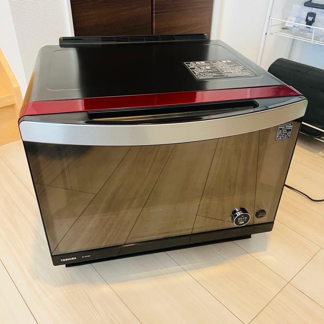 東芝 石窯ドーム ER-ND500(R) 過熱水蒸気オーブンレンジ