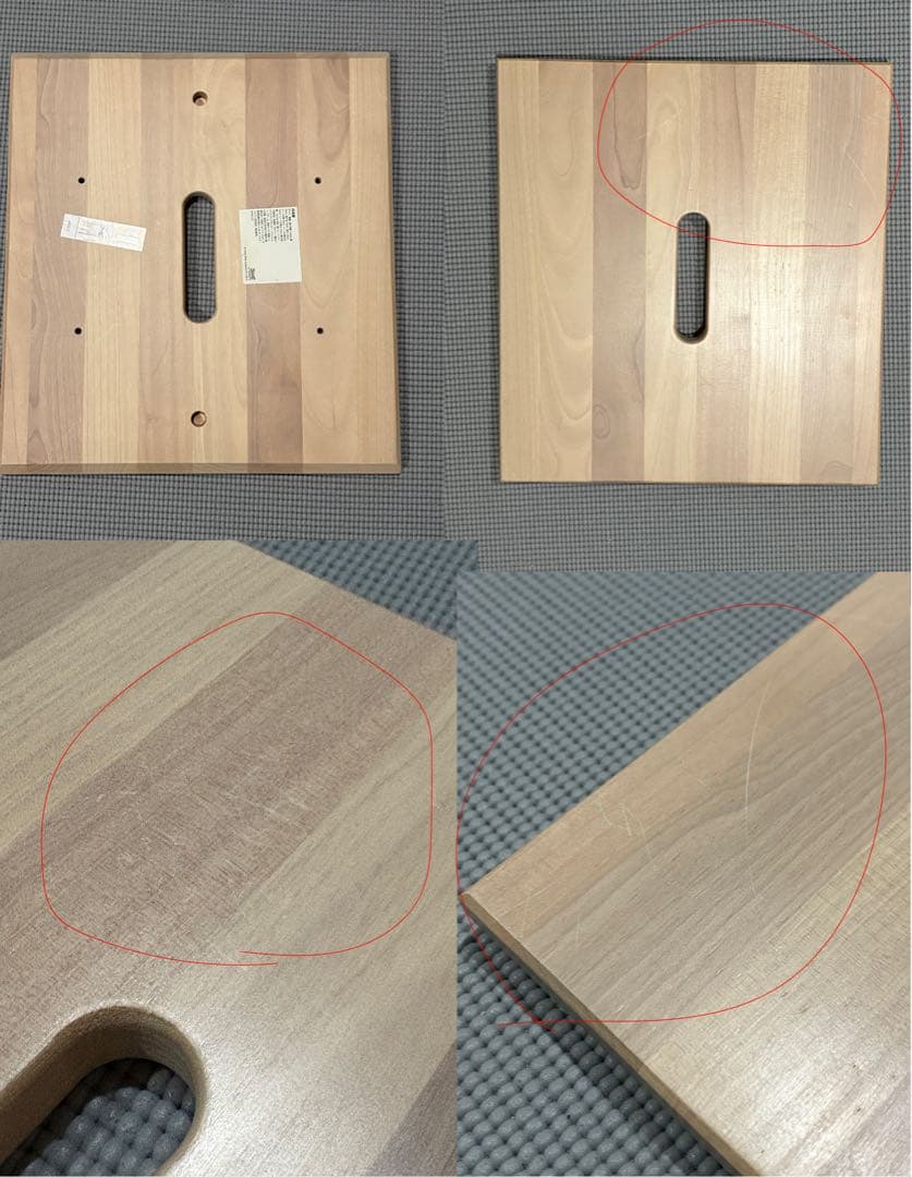 IKEA カウンターチェア　2脚セット　ニルソッレ　細かいキズあり