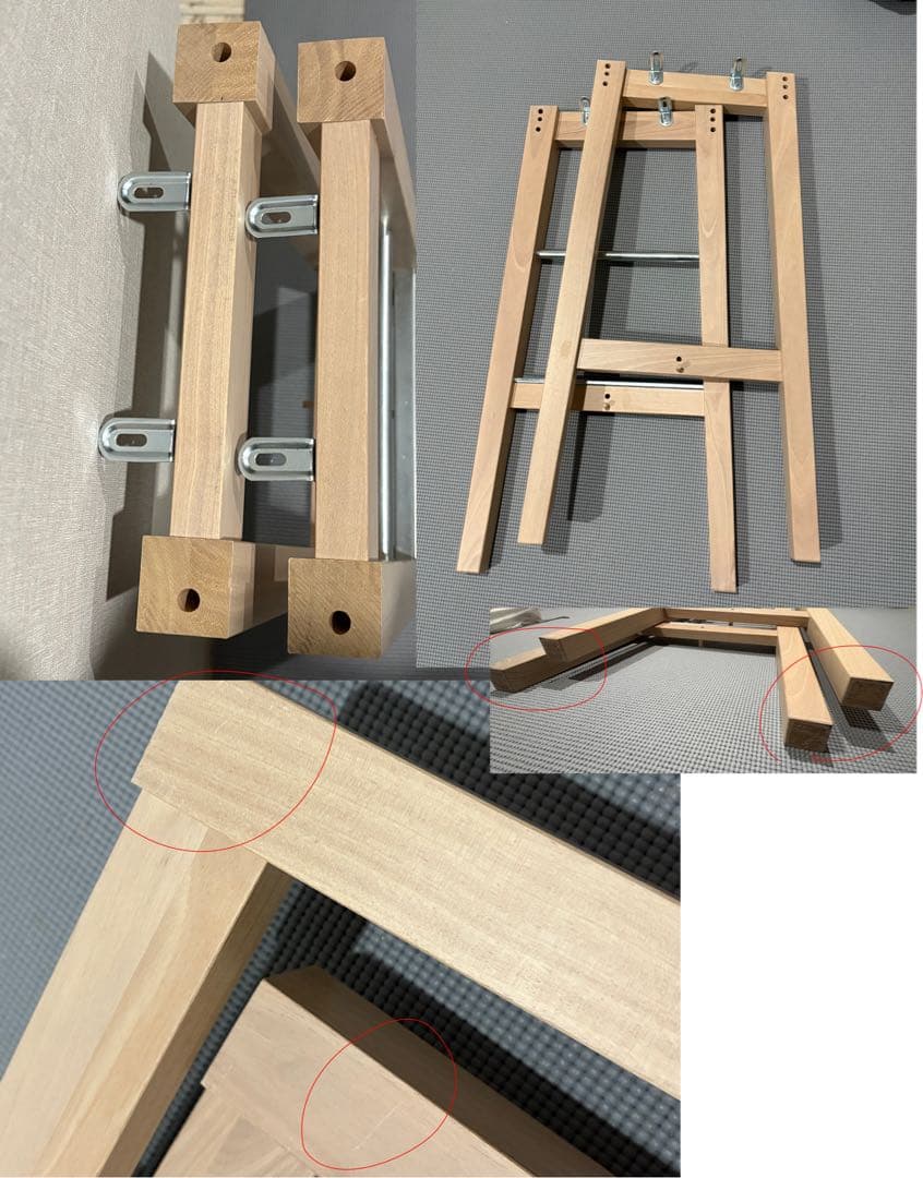 IKEA カウンターチェア　2脚セット　ニルソッレ　細かいキズあり