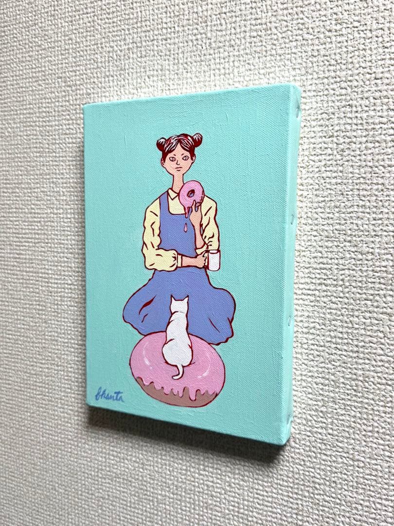 絵画 tea time