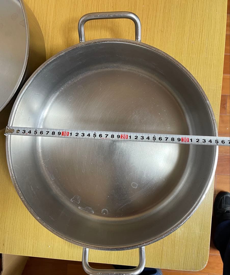 ステンレス製　両手鍋　2セット