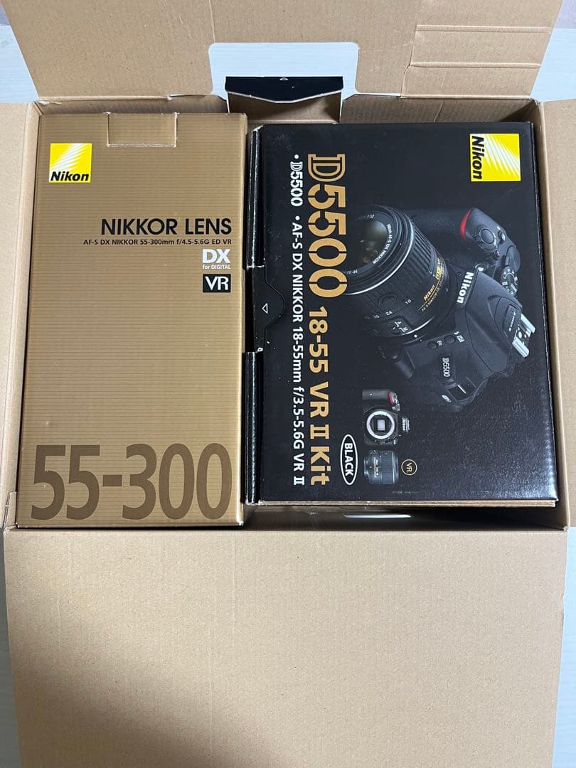 【未使用品あり】Nikon D5500 ダブルズームキット