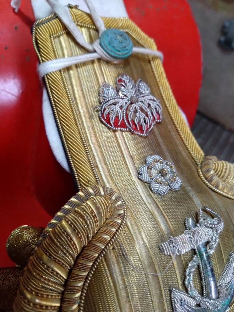 海軍将官 帽子 肩章 セット 共箱入り