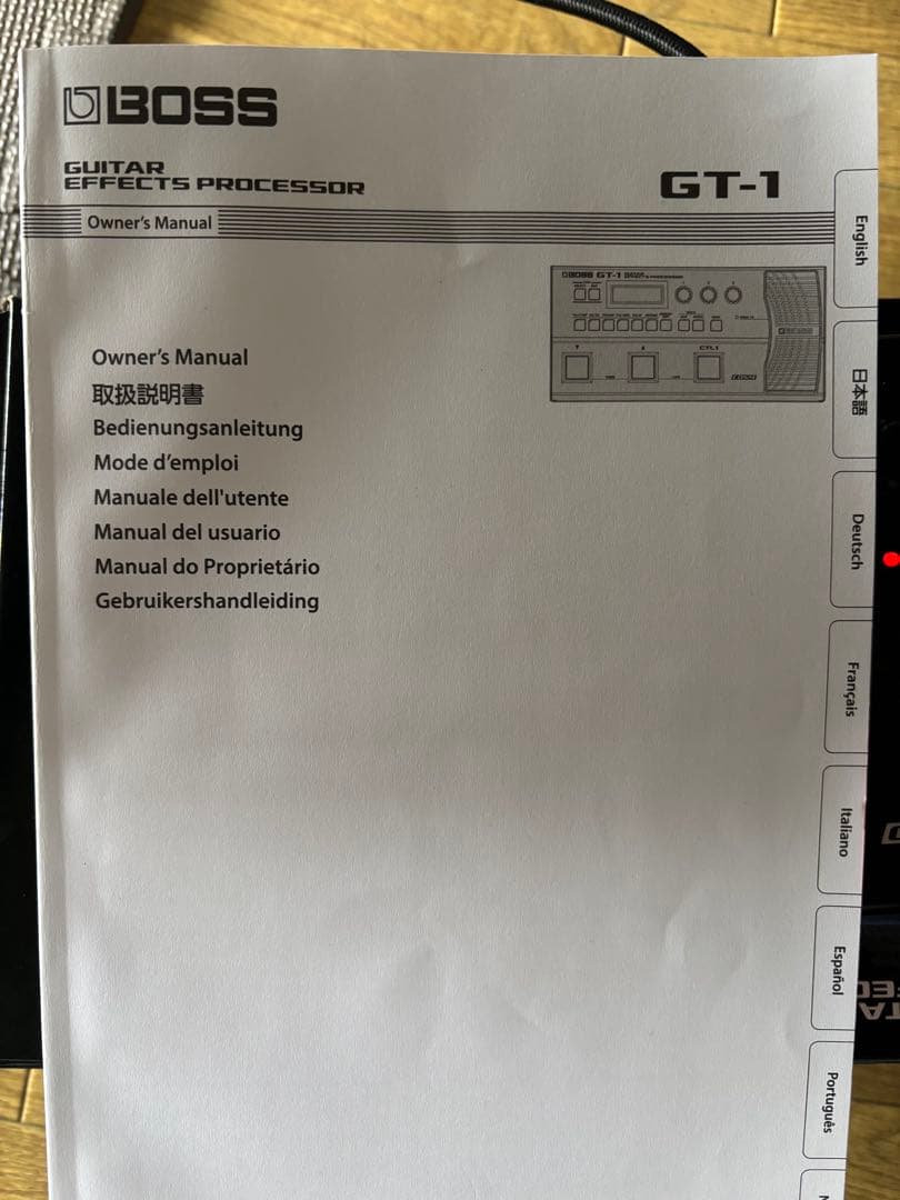 【送料無料】【新品】【即日配送】BOSS GT-1 ギターエフェクター