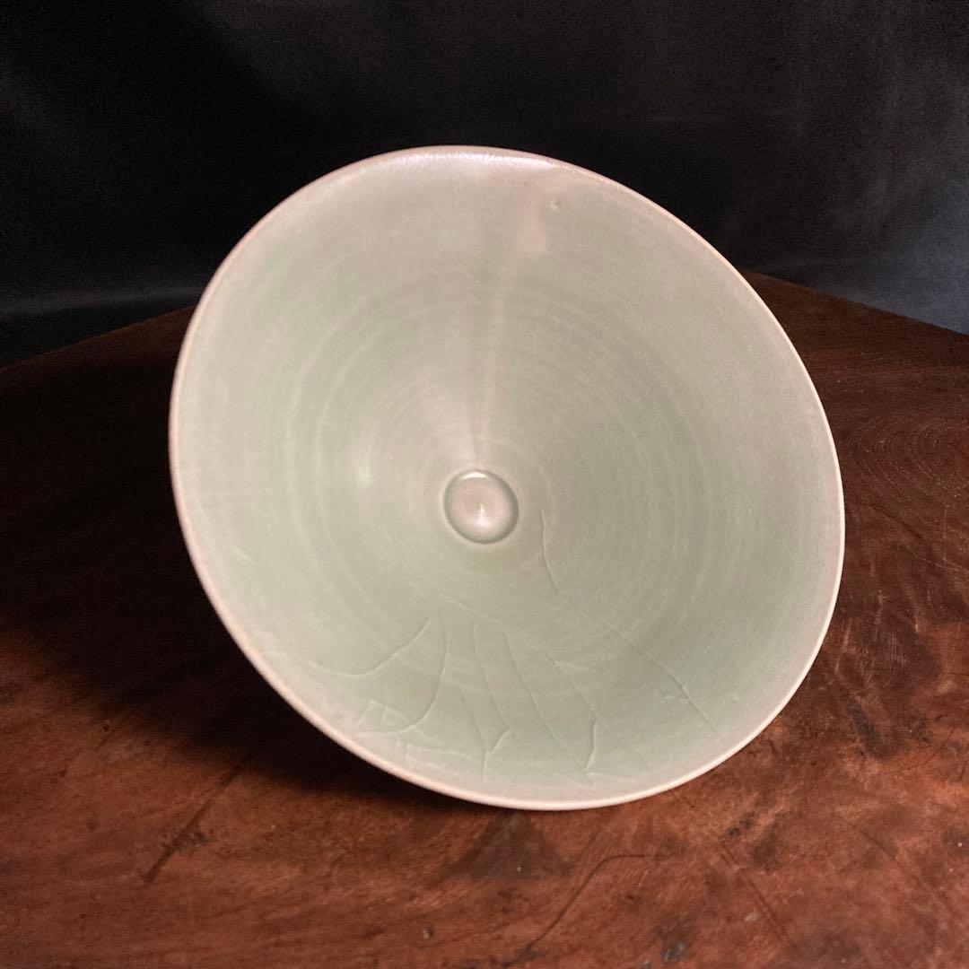 創業還元祭‼️【ギャラリー三益】中国古美術　宋代龍泉窯茶碗