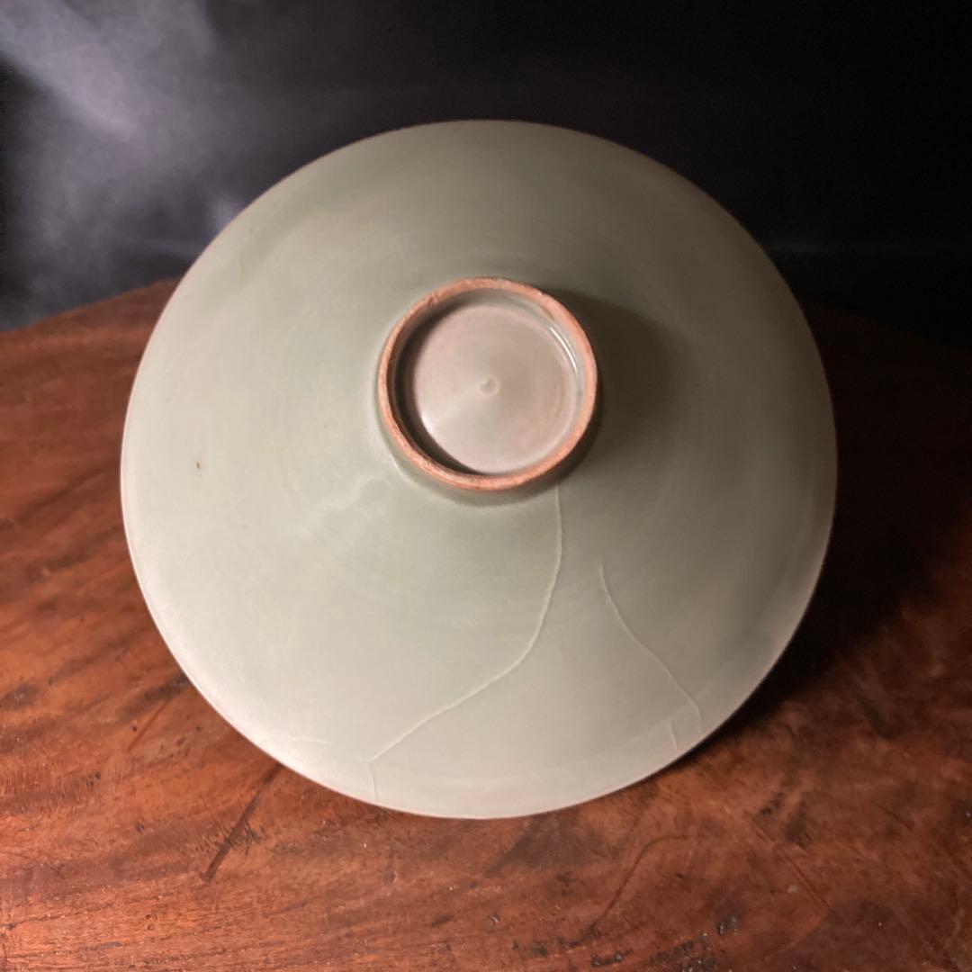 創業還元祭‼️【ギャラリー三益】中国古美術　宋代龍泉窯茶碗