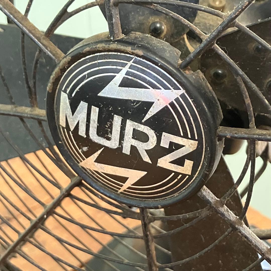 【昭和レトロ】松下電熱株式會社　帝國製鋲株式會社電氣製作所「MURZ電氣扇」
