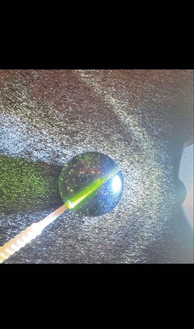 【13.8mm・存在感ある特大】モルダバイト 龍紋・気泡鮮明（鉱石専門店購入）