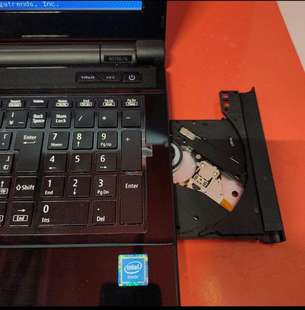 NEC 爆速SSD Windows11 ノートパソコン 極美品光学ドライブ