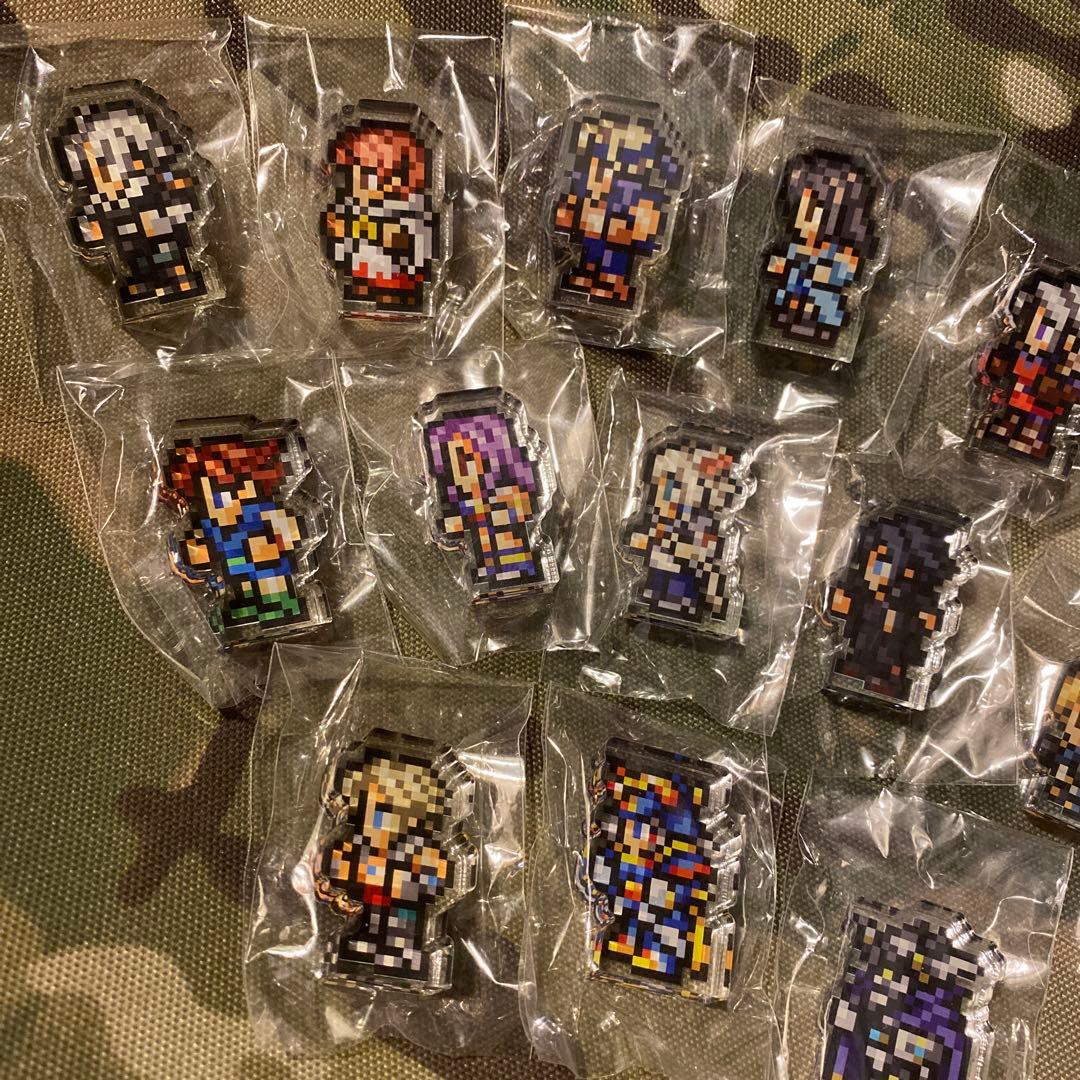 FF ファイナルファンタジー　ミニアクリルスタンド　16種　ピクセルリマスター