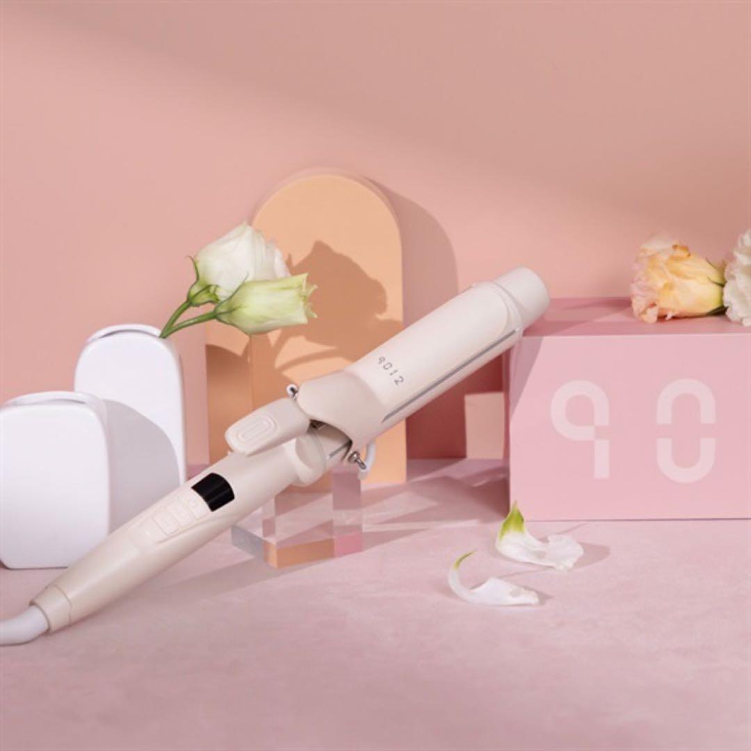 クレイツ　9012 カールアイロン　38㎜　ミチプロデュース　ピンク