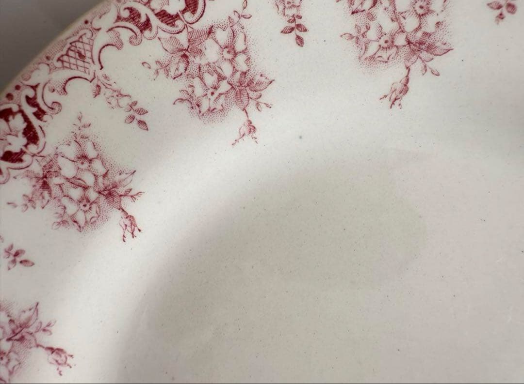 フランス　アンティーク　プレート　皿　ビンテージ　ブロカント