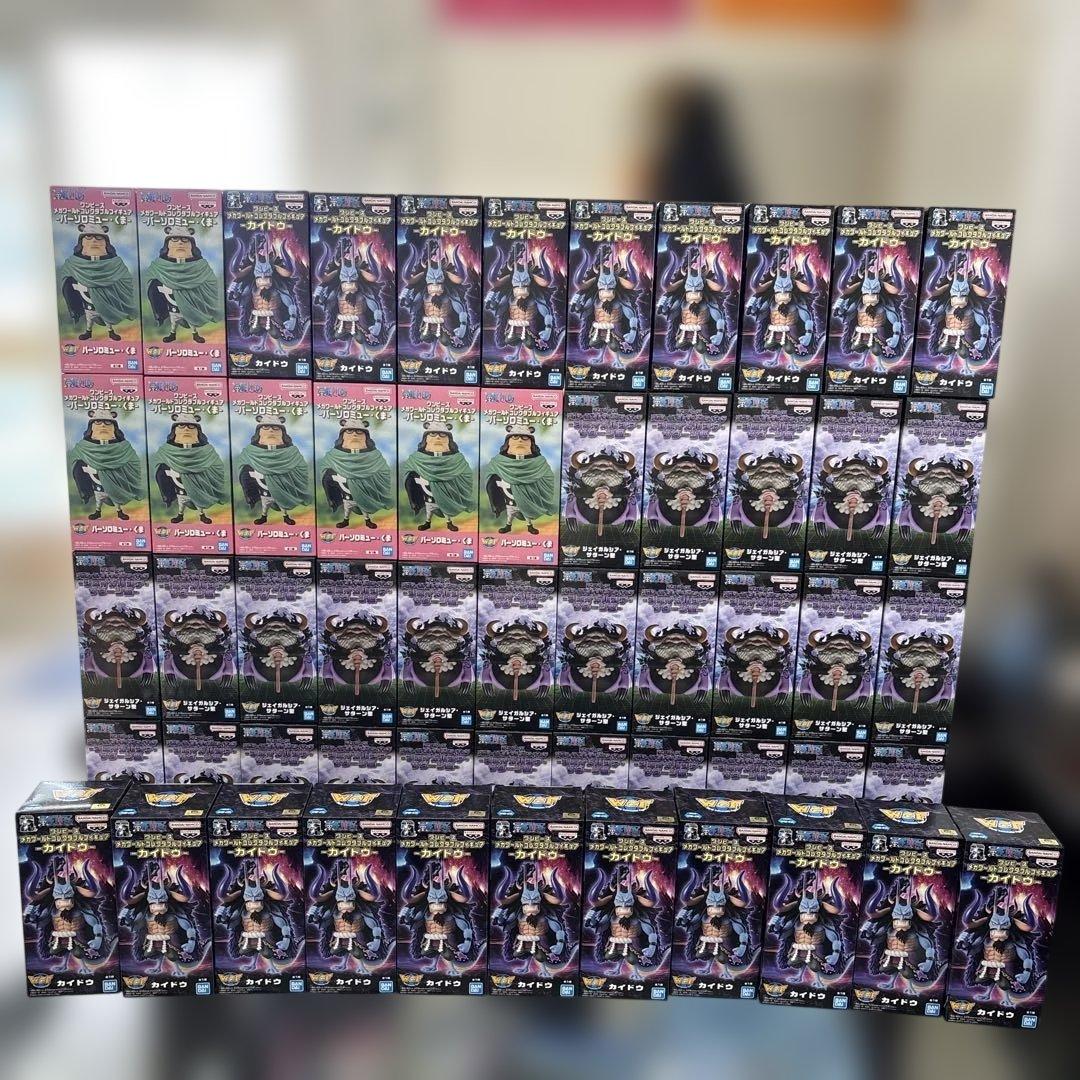 ワンピース メガワールドコレクタブルフィギュア まとめ売り54個