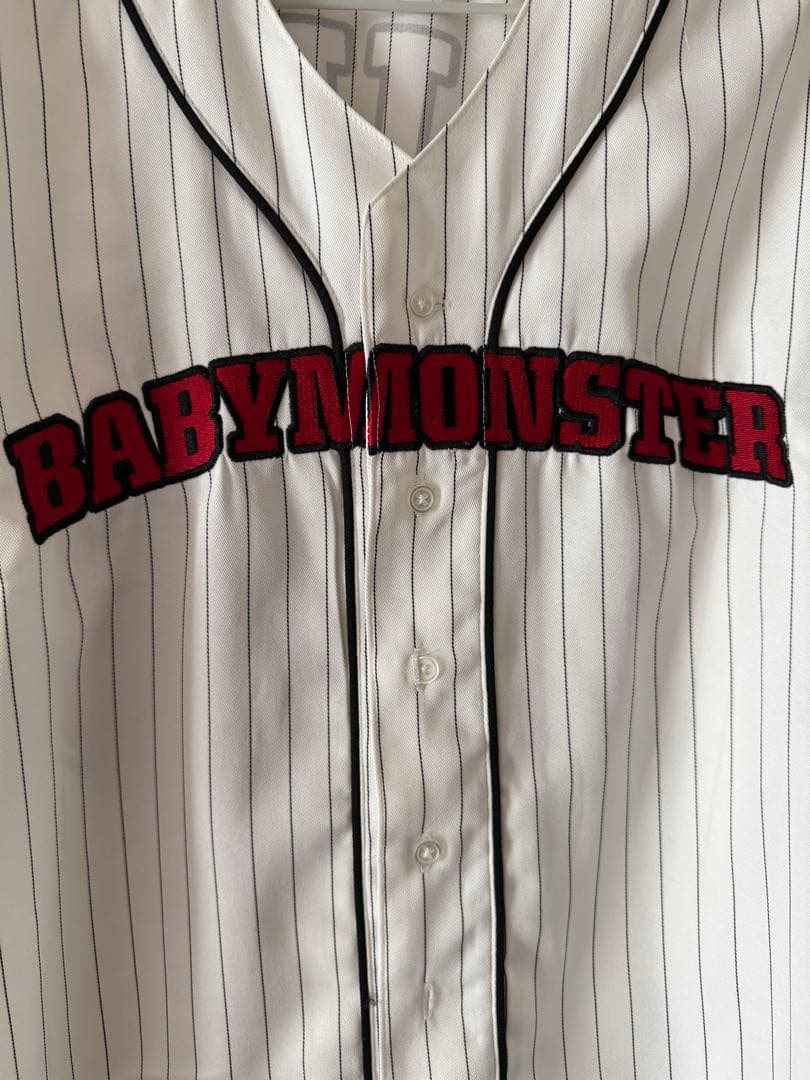 BABYMONSTER ベースボールシャツ ホワイト