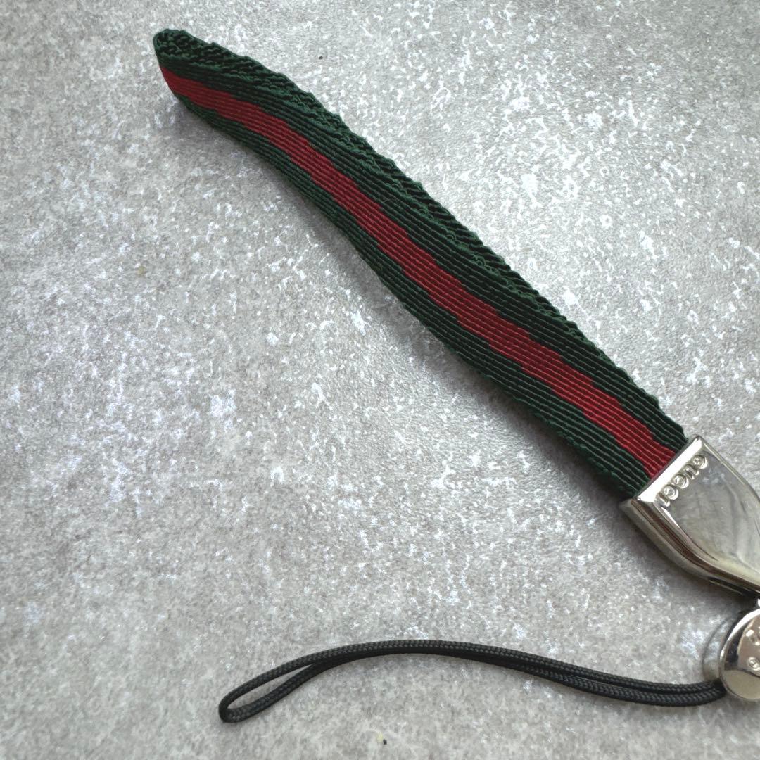 GUCCI グッチ GG柄 8GBUSBメモリー シェリーライン ストラップ