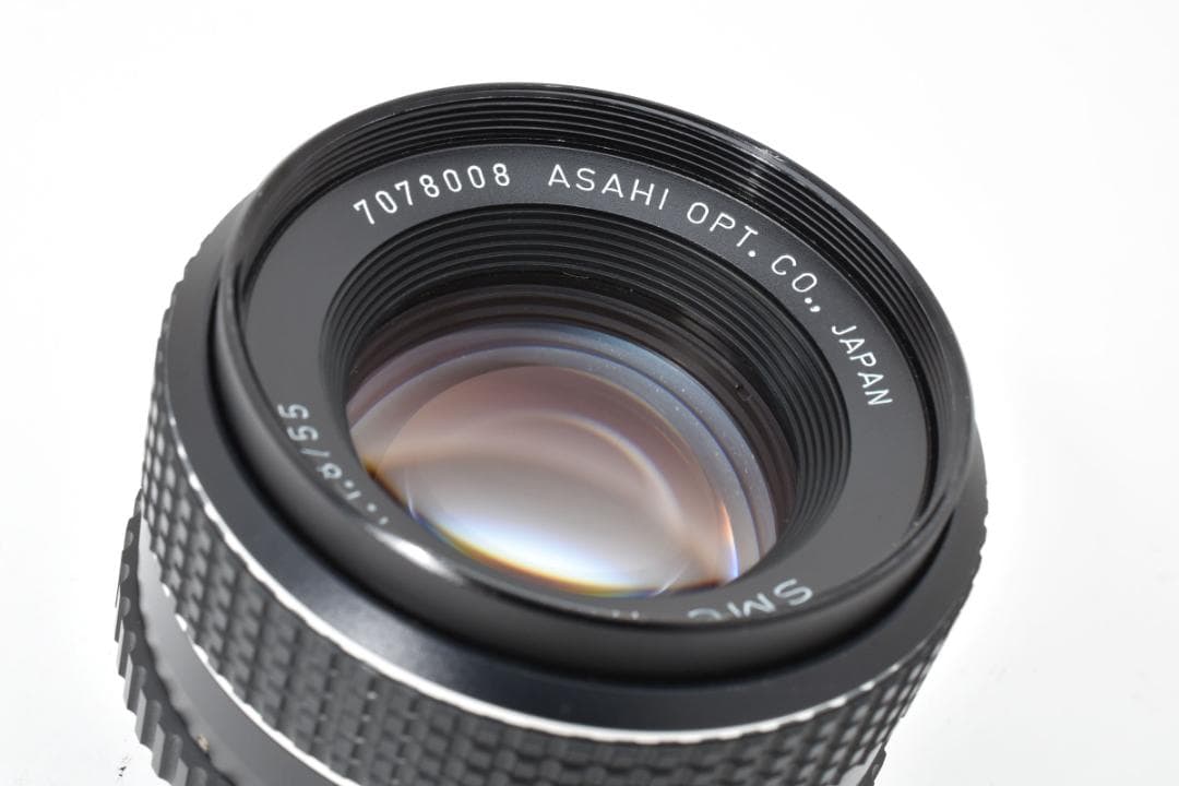 PENTAX SMC TAKUMAR 55mm f1.8 オールドレンズ