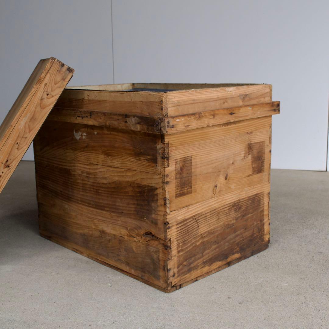 茶箱　レトロ　アルミケース　蚤の市　ビンテージ　ジャパニーズモダン