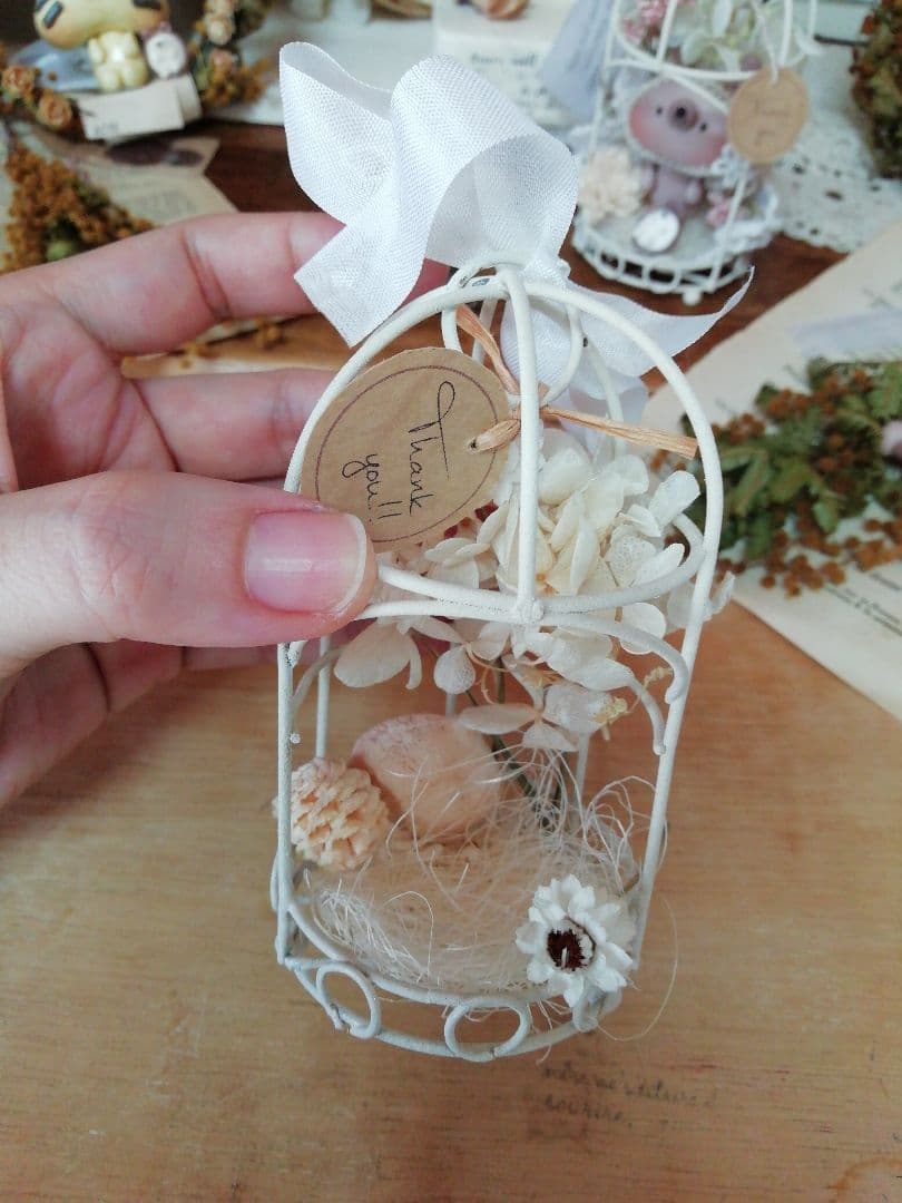 リメイク ♡( ฅ•ω•ฅ）.。.:*♡ゆらゆら鳥かご♬チンチラねずみ