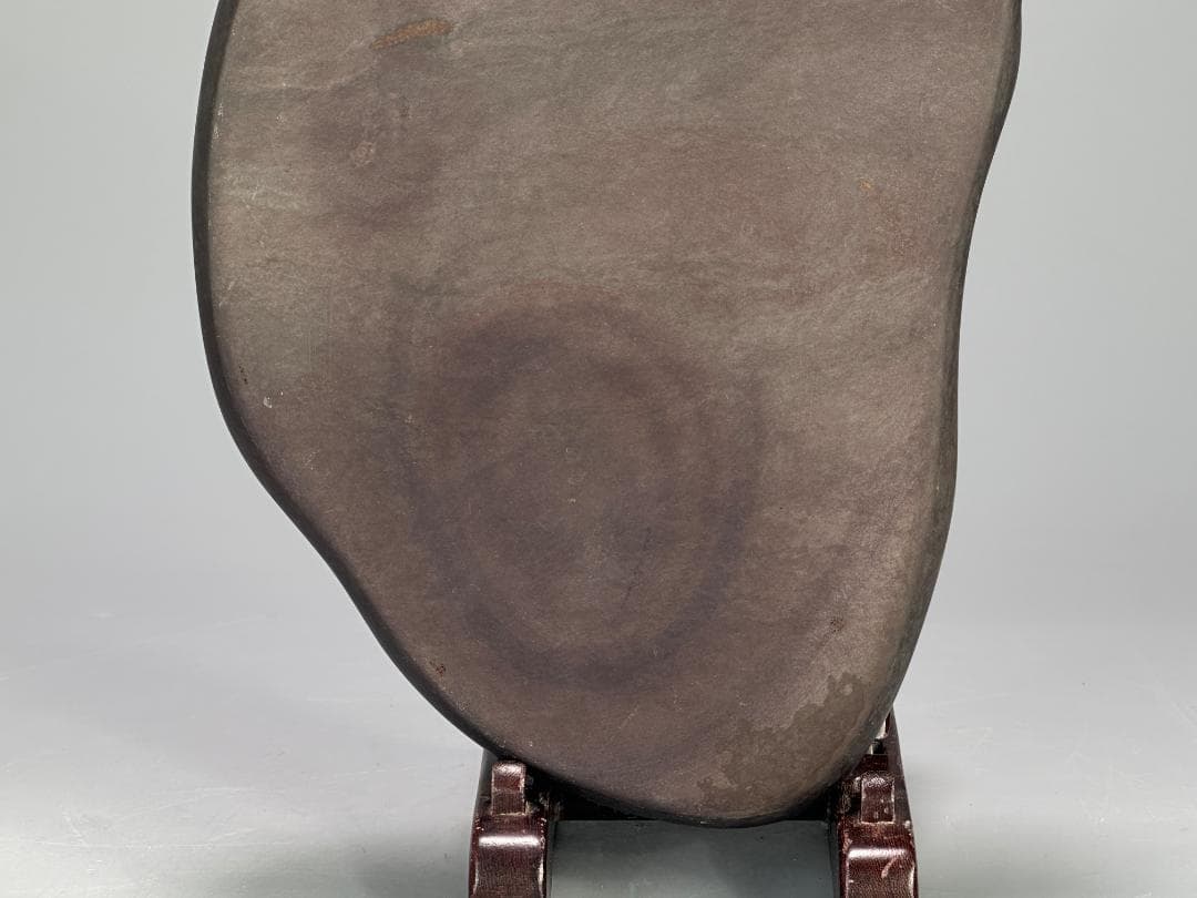 UM10SZW　中国美術　書道具　文房具　硯　松鶴文端渓硯　時代硯　唐物