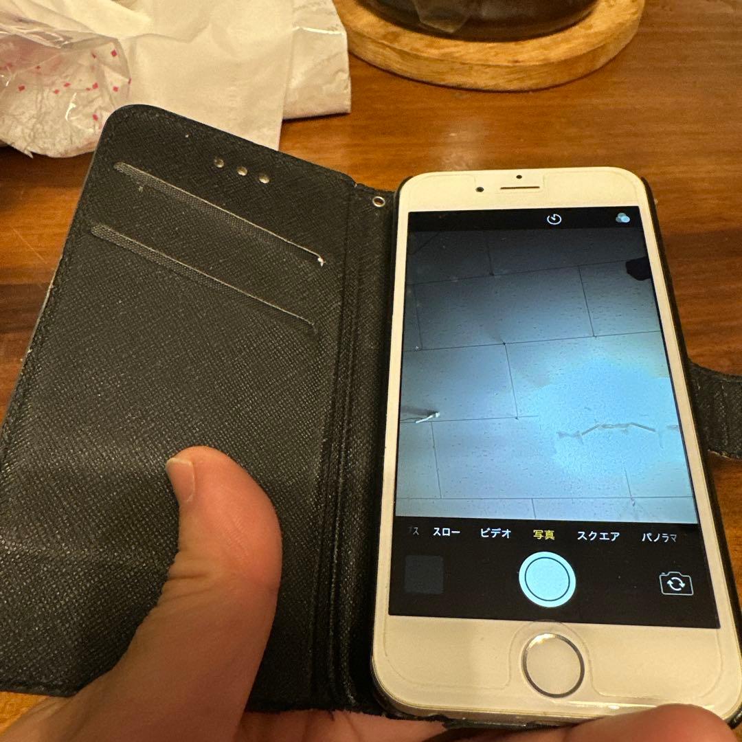 美品　バッテリー100％　iPhone 6 silver シルバー　64GB