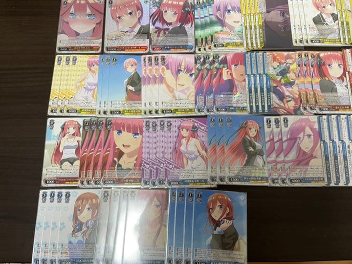 ヴァイスシュヴァルツ 五等分の花嫁 SR RR PRセット商品