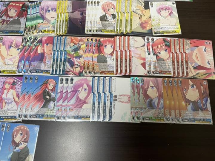 ヴァイスシュヴァルツ 五等分の花嫁 SR RR PRセット商品