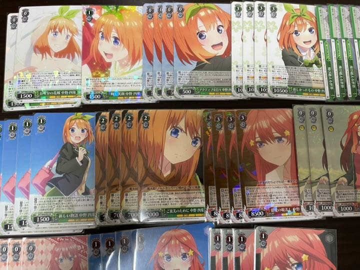 ヴァイスシュヴァルツ 五等分の花嫁 SR RR PRセット商品