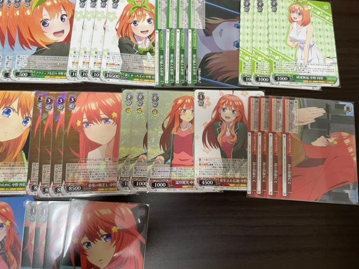 ヴァイスシュヴァルツ 五等分の花嫁 SR RR PRセット商品