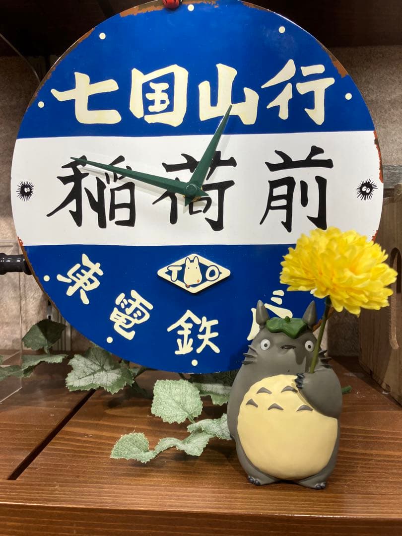 【サクラ満開…】トトロが春を連れて来るヨ… トトロのお花傘　どんぐり共和国桜付き