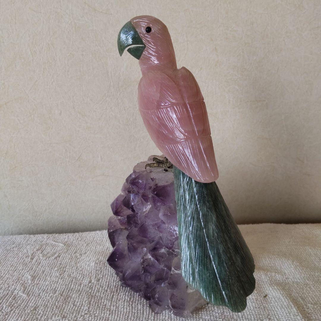 アメジストクラスター　鳥　1.5㎏