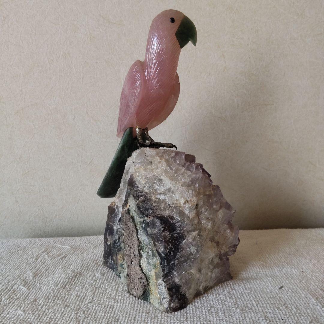 アメジストクラスター　鳥　1.5㎏