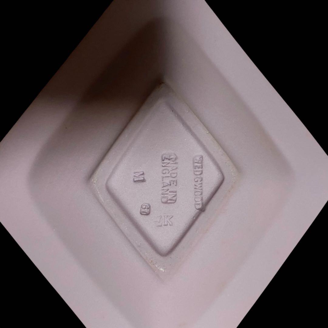 ★ウェッジウッド パープル ジャスパー トランプ形プレート皿 希少 レア