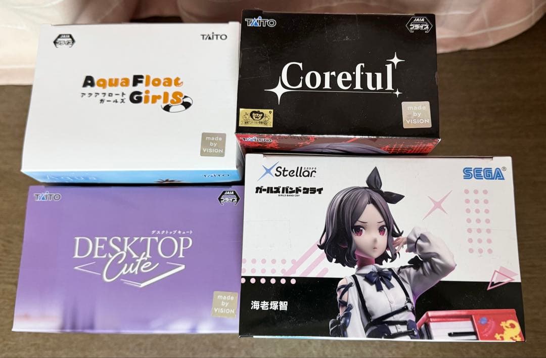 プライズフィギュア　４点セット　美少女　ガールズバンドクライ　ToLOVEる