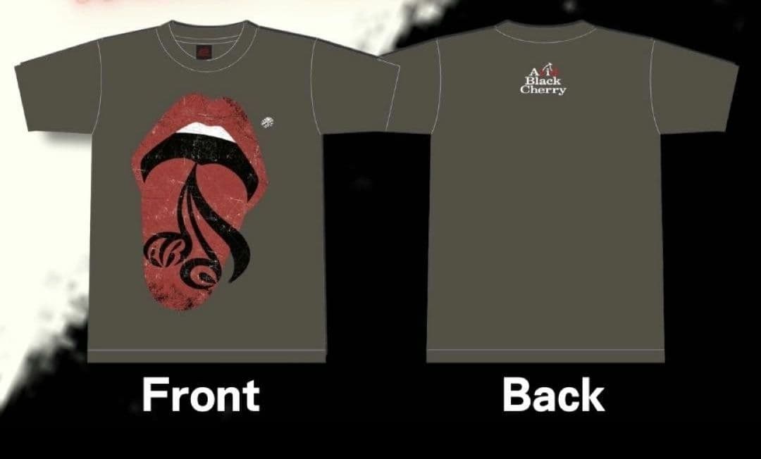 新品未使用　アシッドブラックチェリー　ABC LOGO Tシャツ L
