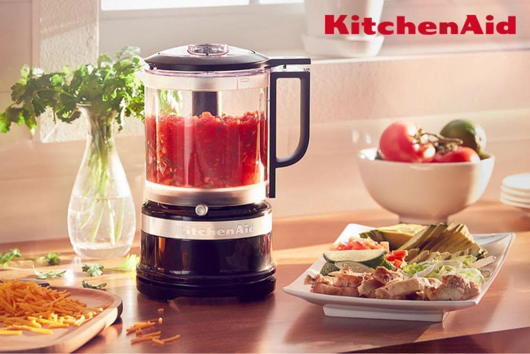 Kitchen Aid キッチンエイド フードプロセッサーブラック　離乳食①