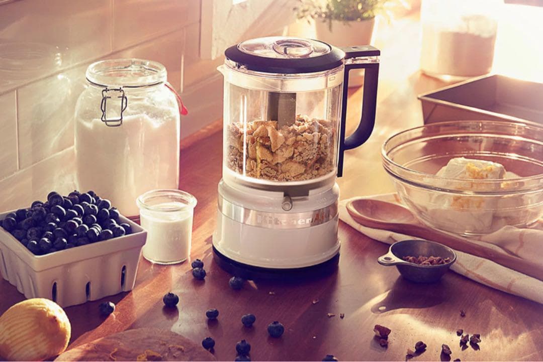 Kitchen Aid キッチンエイド フードプロセッサーブラック　離乳食①