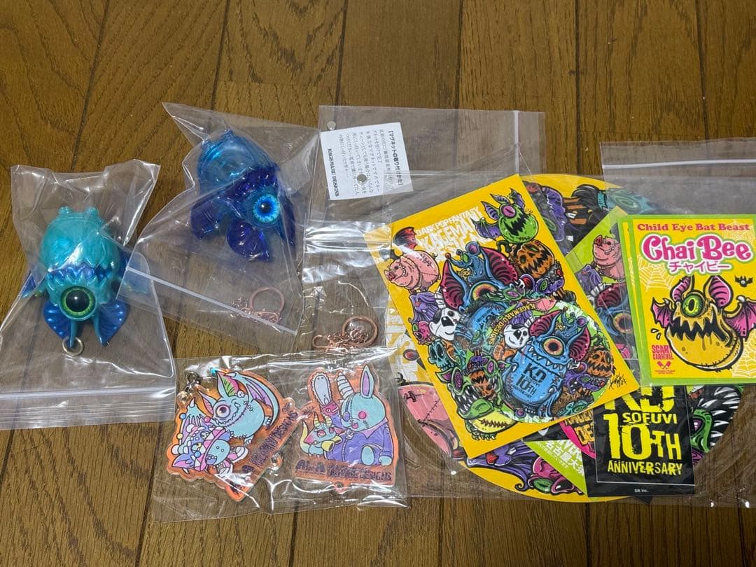 チャイビー　アクキー　セット　まとめ売り　中古　カゲマルデザイン