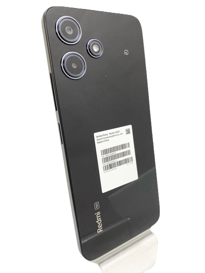 Redmi12 5G 128GB 箱、クリアカバー付き ミッドナイトブラック美品
