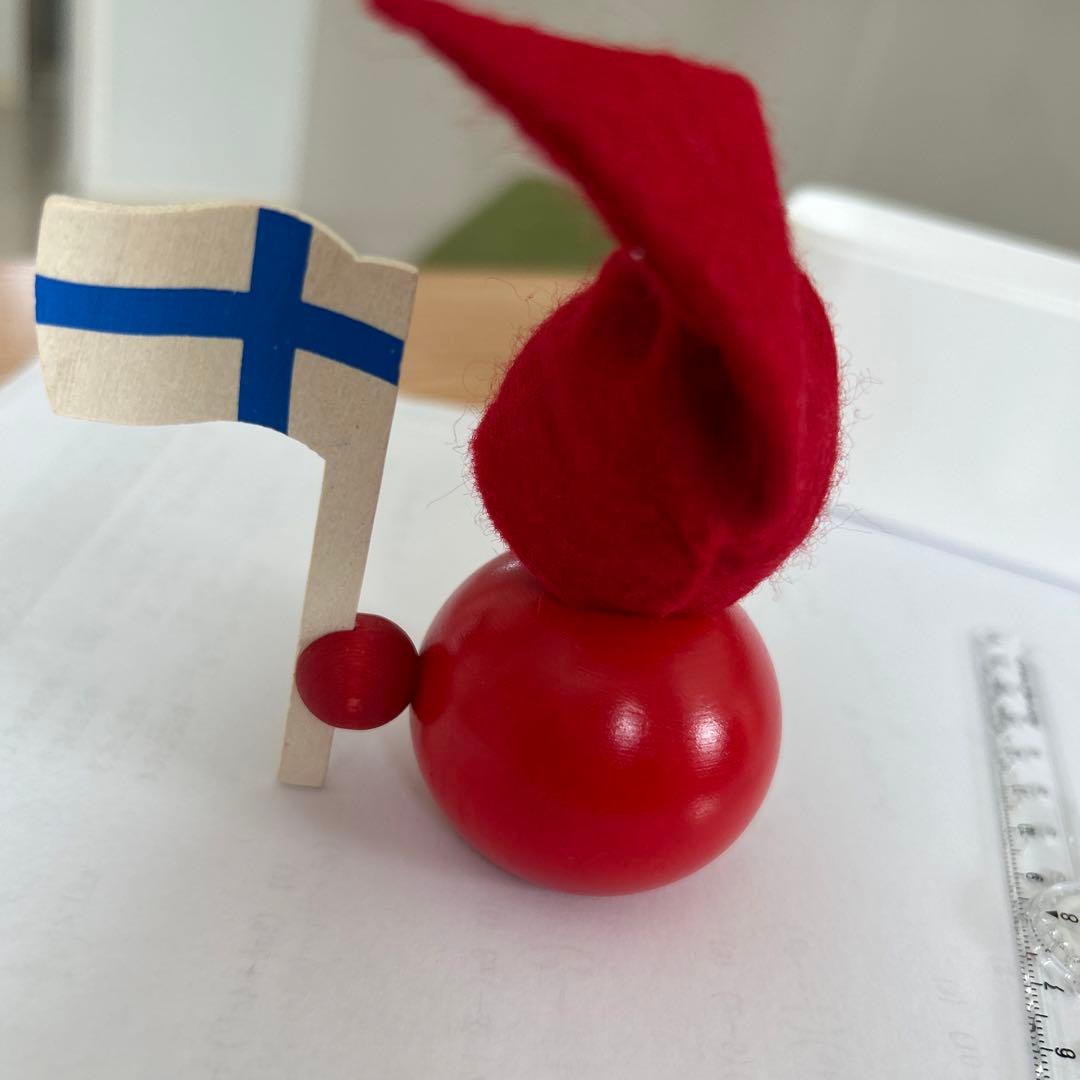 クリスマス木製　置き物