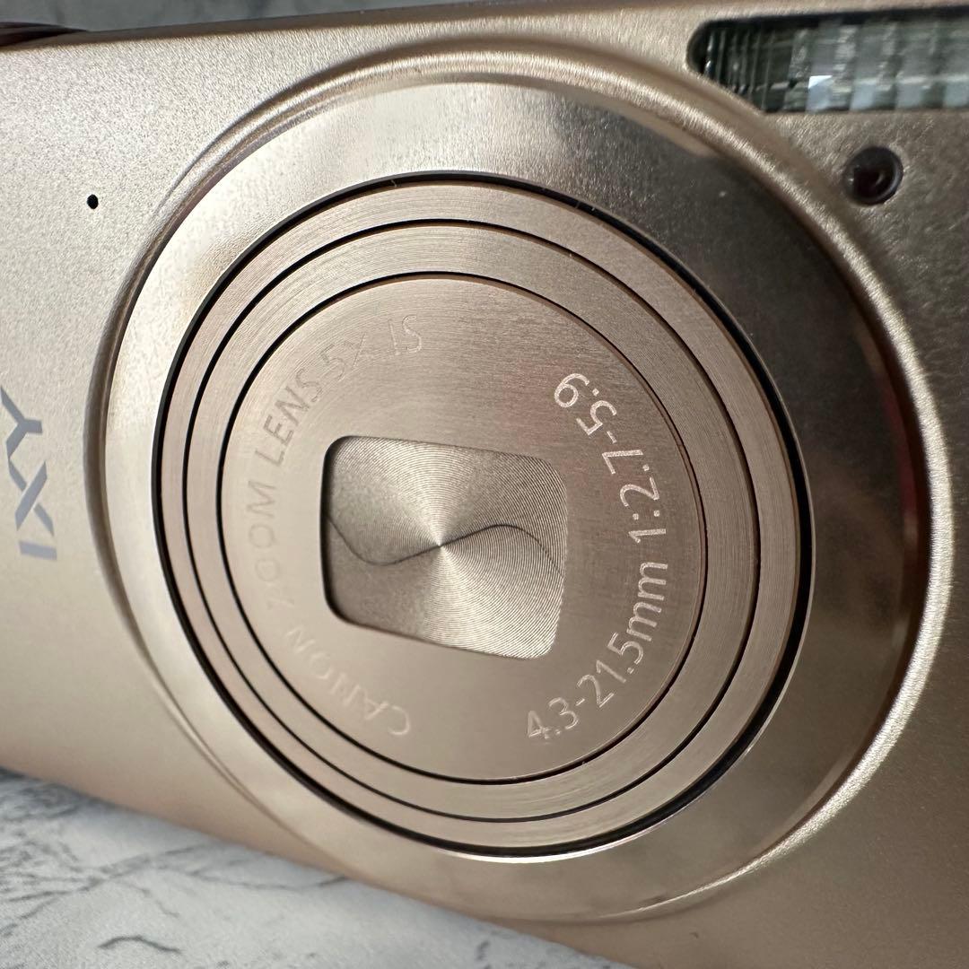 極美品 Canon IXY 430F ゴールド コンパクトデジタルカメラ