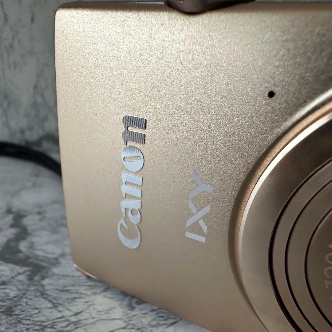 極美品 Canon IXY 430F ゴールド コンパクトデジタルカメラ
