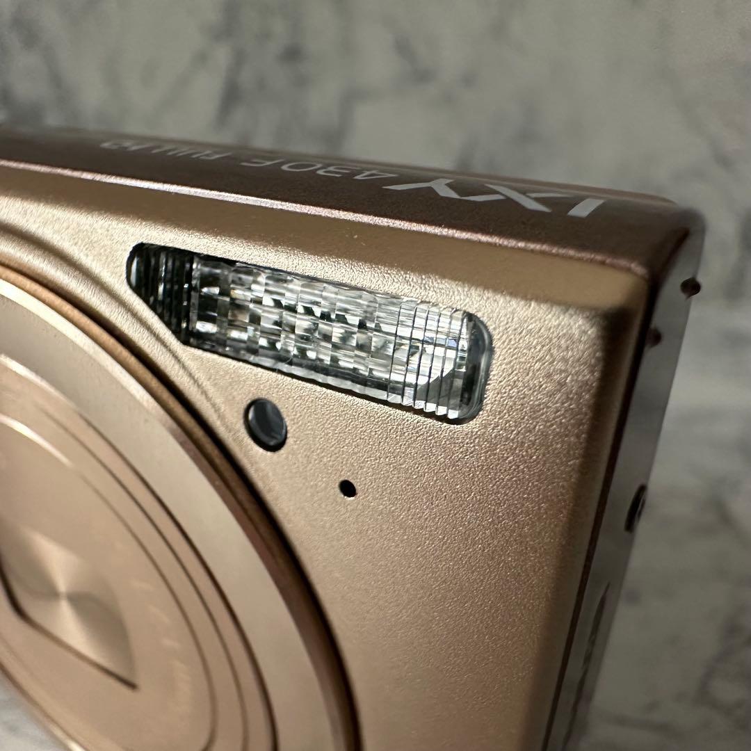 極美品 Canon IXY 430F ゴールド コンパクトデジタルカメラ