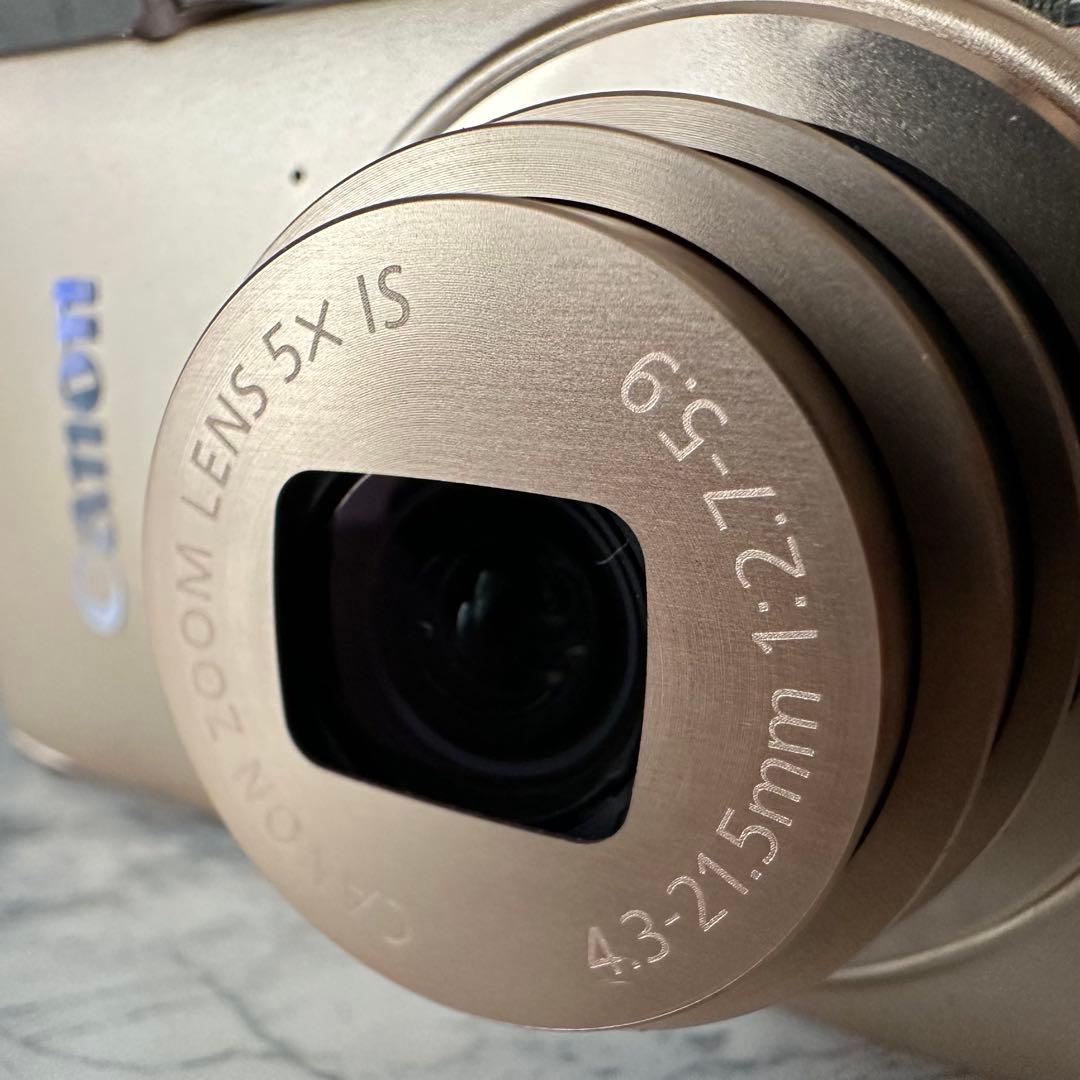 極美品 Canon IXY 430F ゴールド コンパクトデジタルカメラ