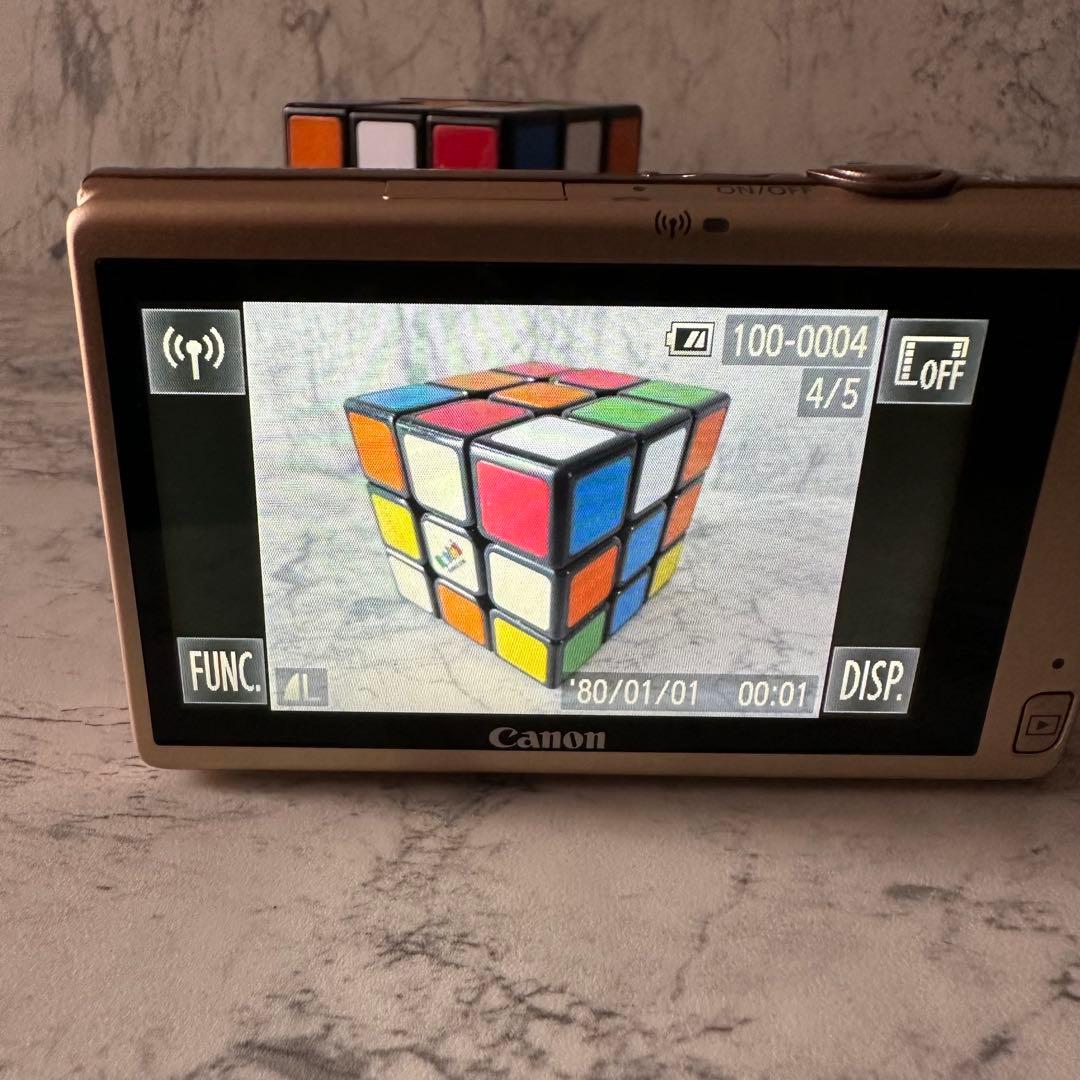 極美品 Canon IXY 430F ゴールド コンパクトデジタルカメラ