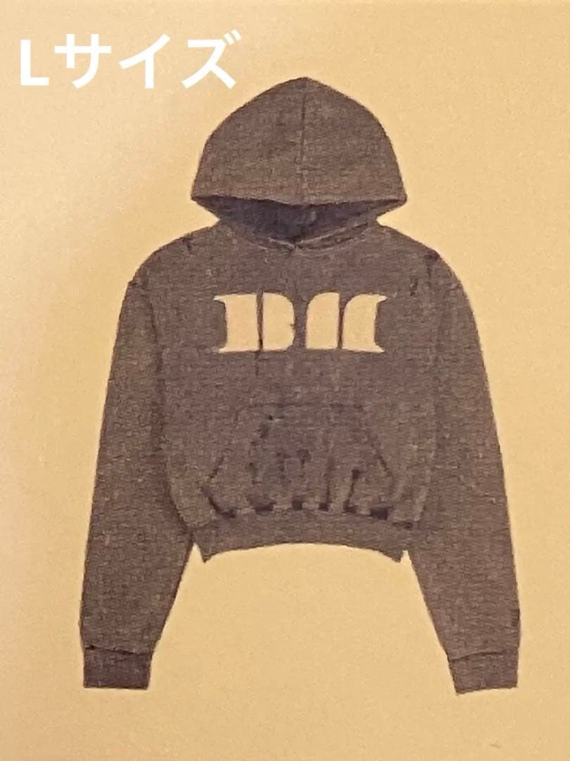 BABYMONSTER ベビモン HOODIE スウェット ブルー Lサイズ