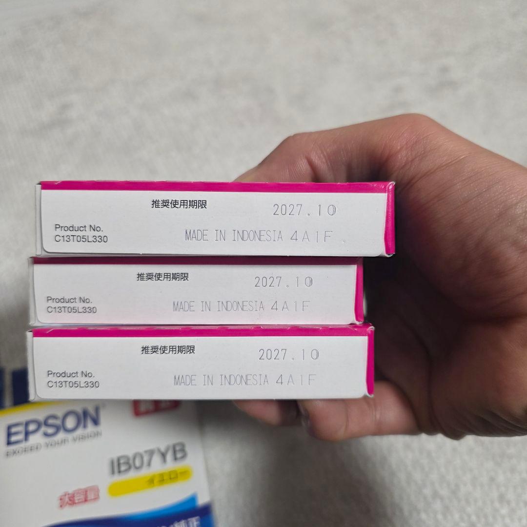 EPSON インクカートリッジ 4色セット9個