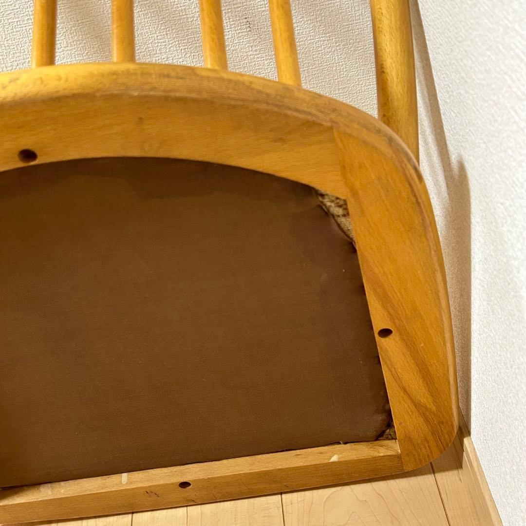 和座椅子 木製 4脚セット