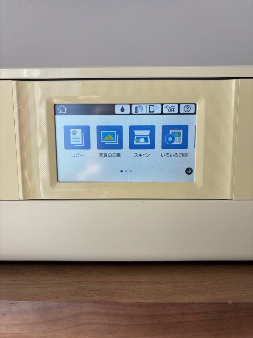 【ジャンク品】EPSON カラリオ プリンター EP880AW　ホワイト