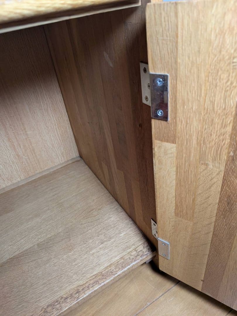 《送料込》ナジコ 80年代 ヴィンテージキャビネット 木製棚 北欧レトロ家具